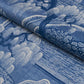 Purchase 183012 | Indigo Garden, Blue And White - Schumacher Fabric