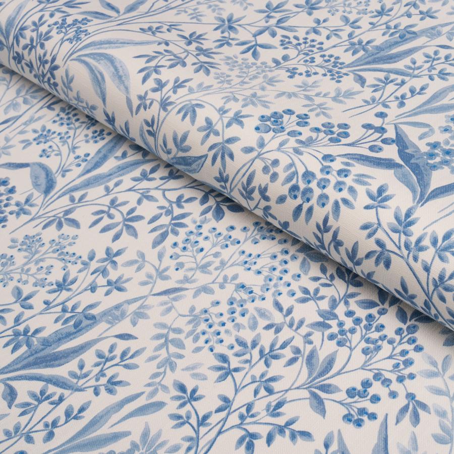 Purchase 183022 | Nocturne, Blue And White - Schumacher Fabric