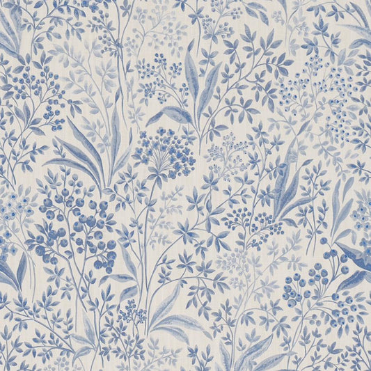 Purchase 183022 | Nocturne, Blue And White - Schumacher Fabric