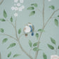 Purchase 183030 | Paradise Birds, Mineral - Schumacher Fabric