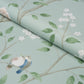 Purchase 183030 | Paradise Birds, Mineral - Schumacher Fabric