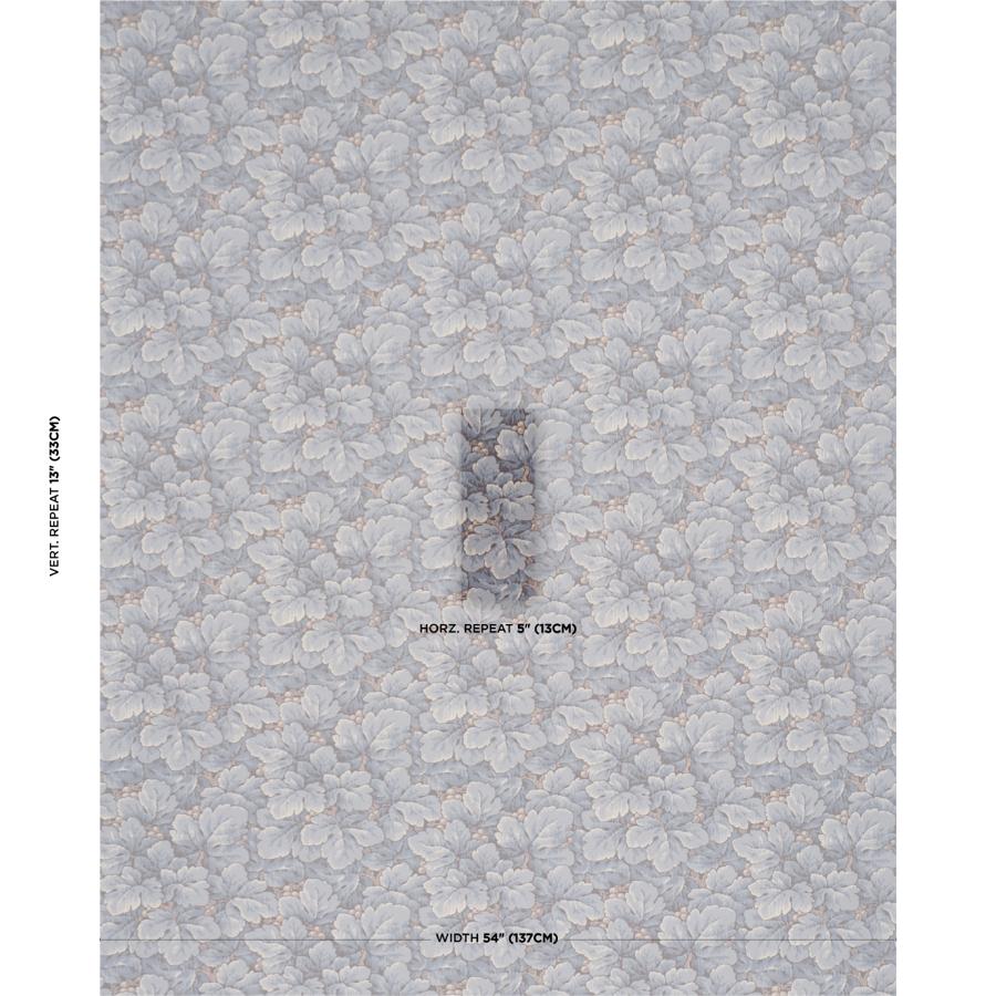 Purchase 183040 | Waldemar, Blue - Schumacher Fabric