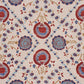 Purchase 183050 | Athena Hand-Screen Print, Red & Blue - Schumacher Fabric