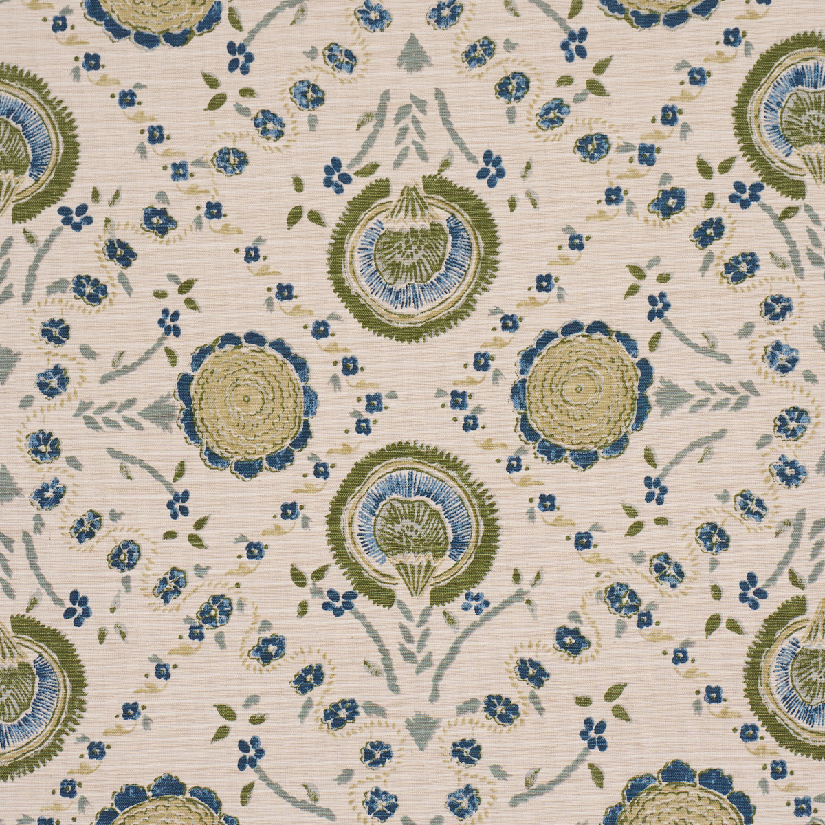 Purchase 183052 | Athena Hand-Screen Print, Green - Schumacher Fabric
