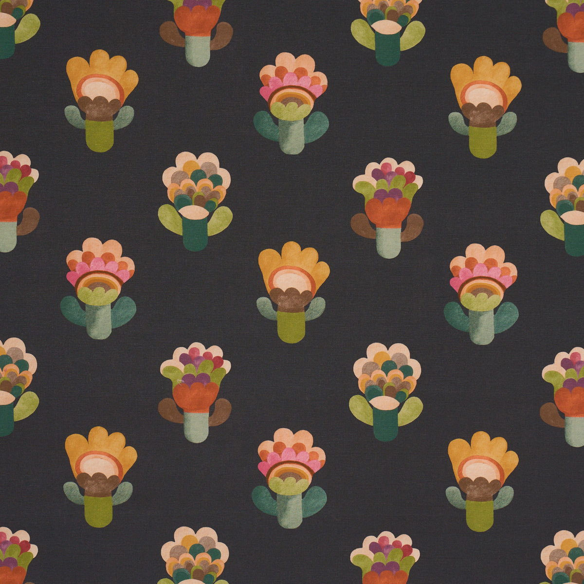 Purchase 183092 | Le Jardin, Night - Schumacher Fabric