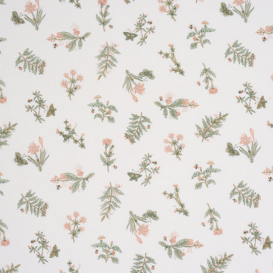Purchase 183110 | Jeter Des Fleurs Beaded Print, Moss Phlox - Schumacher Fabric