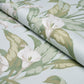 Purchase 183121 | Arum Lilies, Aqua - Schumacher Fabric
