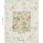 Purchase 183140 | She Walks In Beauty Chintz, Celadon - Schumacher Fabric