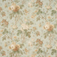 Purchase 183140 | She Walks In Beauty Chintz, Celadon - Schumacher Fabric