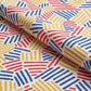 Purchase 183160 | Hatchmark Hand Print, Primary - Schumacher Fabric