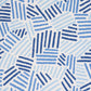 Purchase 183161 | Hatchmark Hand Print, Blues - Schumacher Fabric