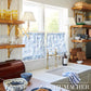Purchase 183161 | Hatchmark Hand Print, Blues - Schumacher Fabric