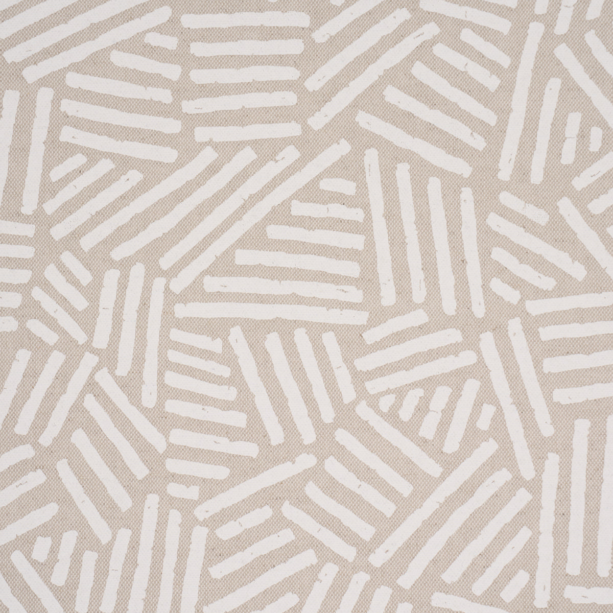 Purchase 183162 | Hatchmark Hand Print, Natural - Schumacher Fabric