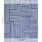 Purchase 183171 | Parson'S Stripe Hand Print, Navy - Schumacher Fabric