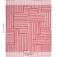 Purchase 183172 | Parson'S Stripe Hand Print, Red - Schumacher Fabric