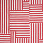 Purchase 183172 | Parson'S Stripe Hand Print, Red - Schumacher Fabric