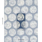 Purchase 183181 | Painted Circles, Indigo - Schumacher Fabric