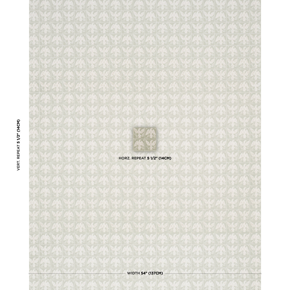 Purchase 183191 | Barton'S Eagle Hand Print, Green - Schumacher Fabric