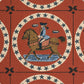 Purchase 183221 | George Washington, Red - Schumacher Fabric