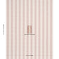 Purchase 183240 | Mahdavi Stripe Hand-Block Print, Red - Schumacher Fabric
