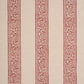 Purchase 183240 | Mahdavi Stripe Hand-Block Print, Red - Schumacher Fabric