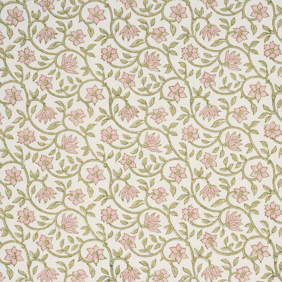 Purchase 183251 | Malaya Hand-Block Print, Petal - Schumacher Fabric
