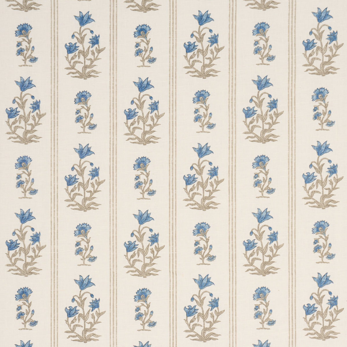 Purchase 183260 | Ellora Hand-Print, Blue - Schumacher Fabric