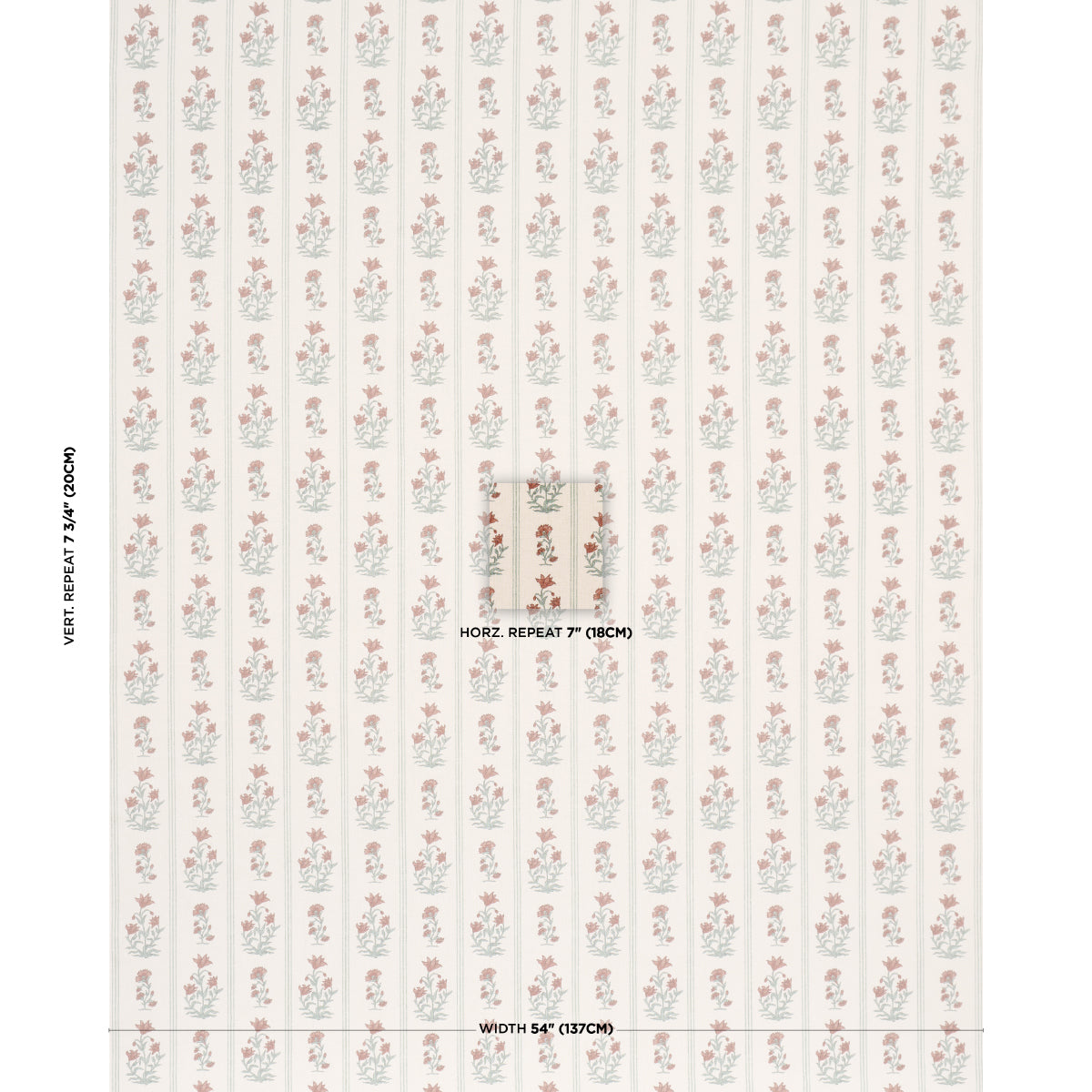 Purchase 183262 | Ellora Hand-Print, Spice - Schumacher Fabric