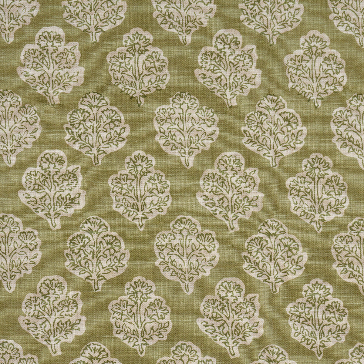 Purchase 183270 | Manali Hand-Print, Green - Schumacher Fabric