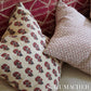 Purchase 183280 | Kaasni Hand-Block Print, Red - Schumacher Fabric