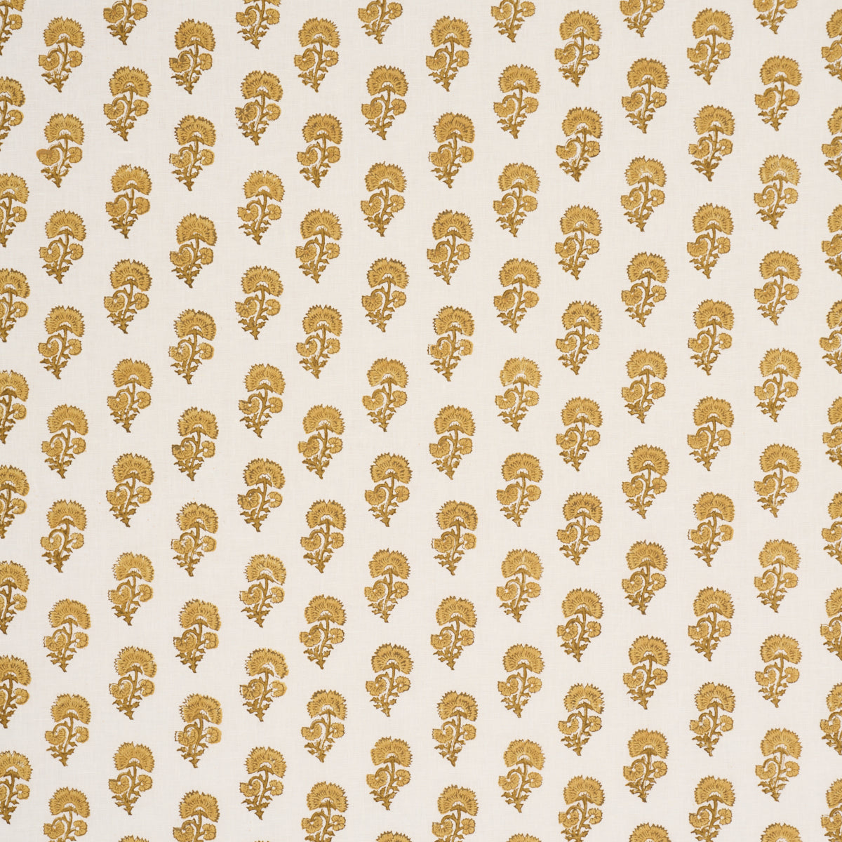 Purchase 183282 | Kaasni Hand-Block Print, Yellow - Schumacher Fabric