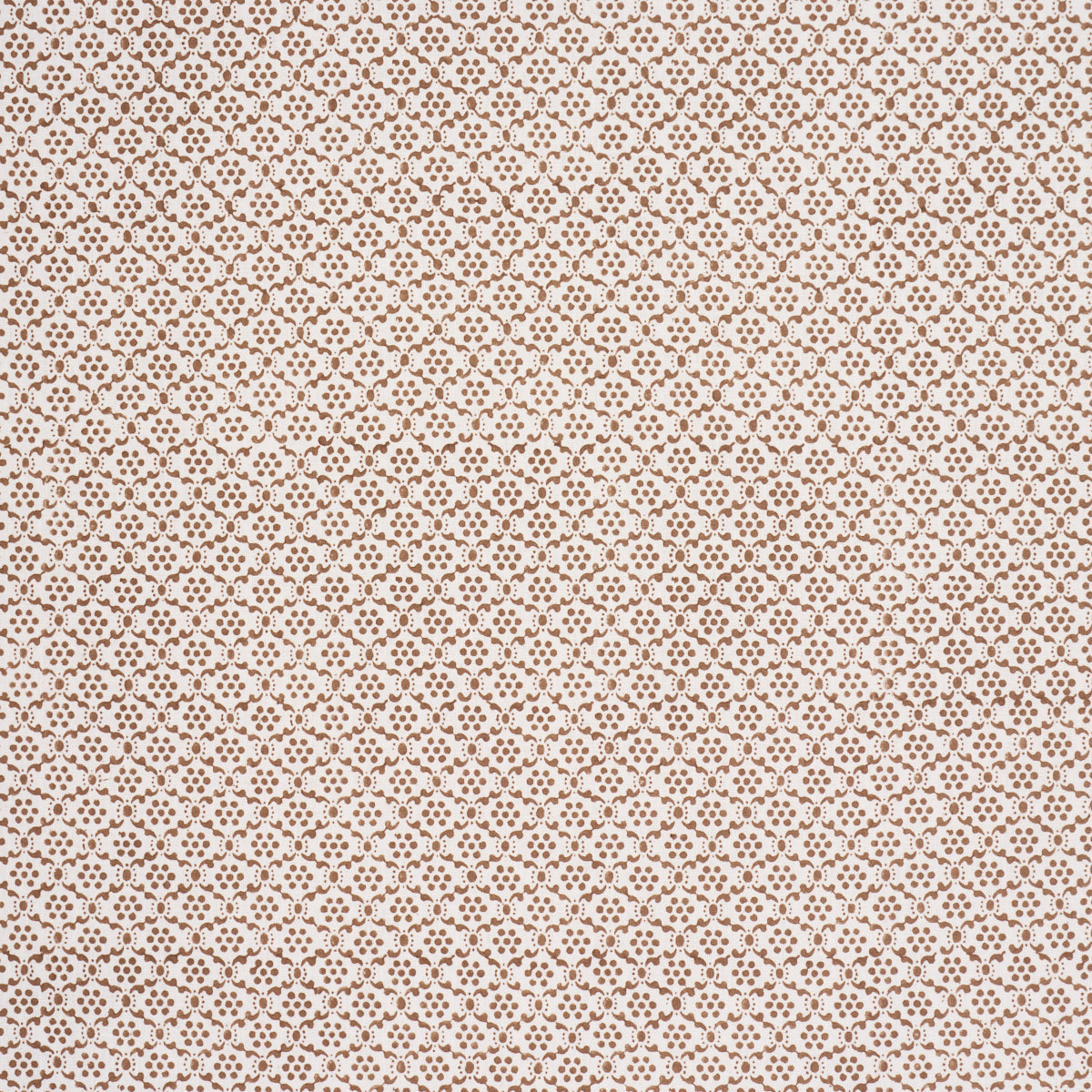 Purchase 183302 | Laksha Hand-Block Print, Brown - Schumacher Fabric