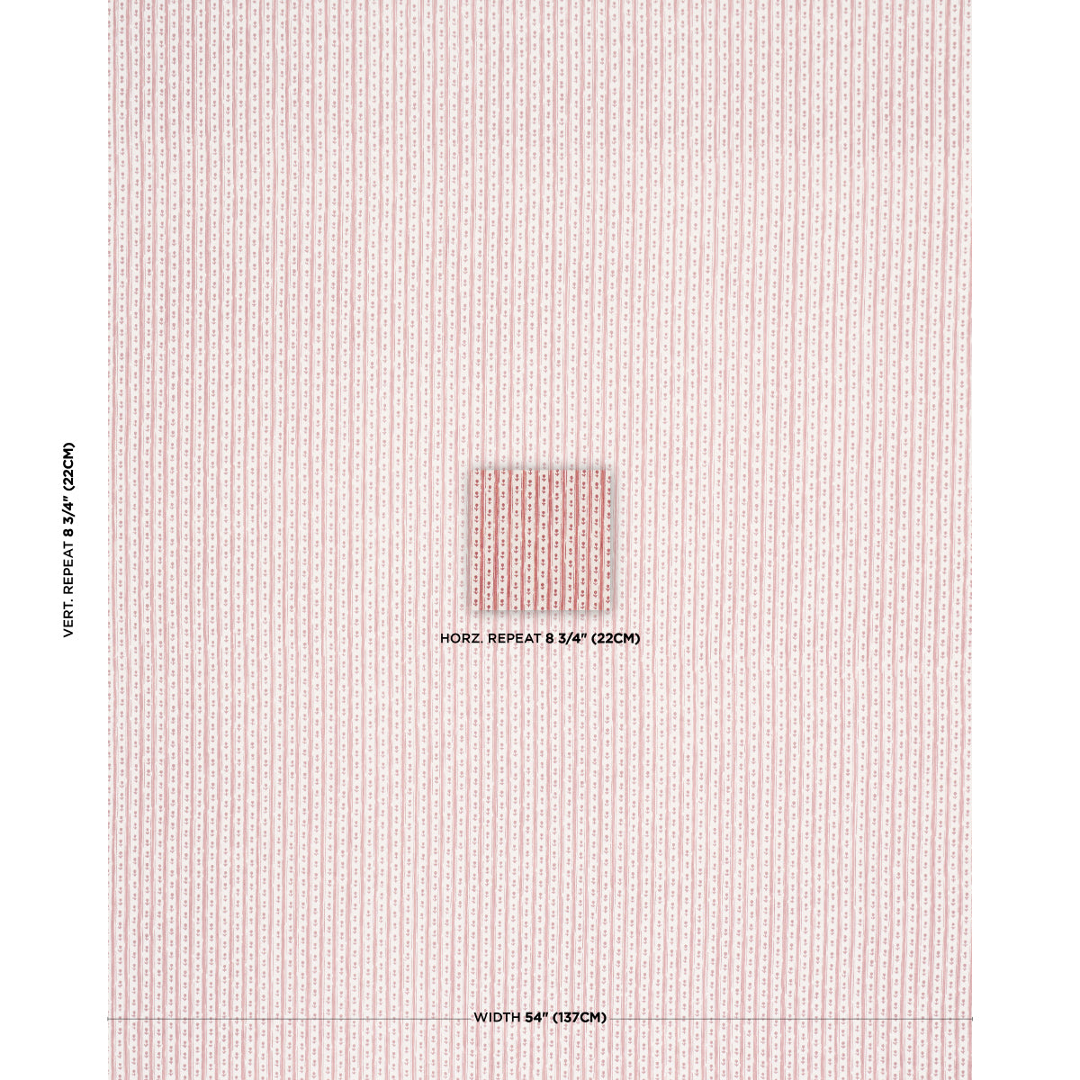 Purchase 183310 | Nidhi Stripe Hand-Print, Pink - Schumacher Fabric