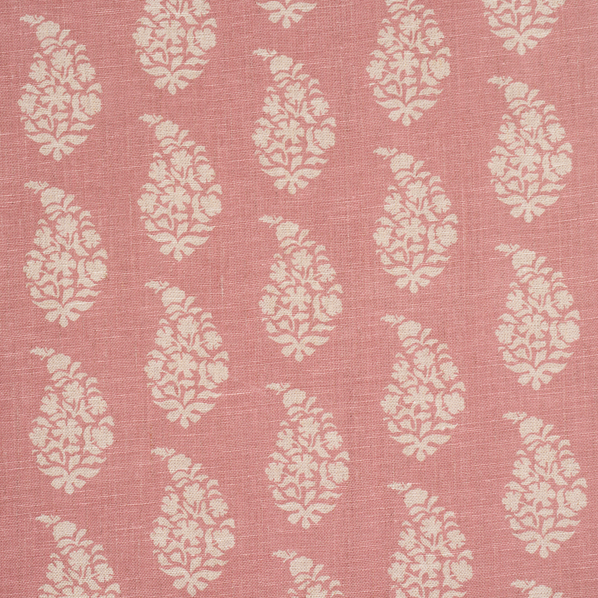 Purchase 183321 | Kaia Paisley Hand-Print, Pink - Schumacher Fabric