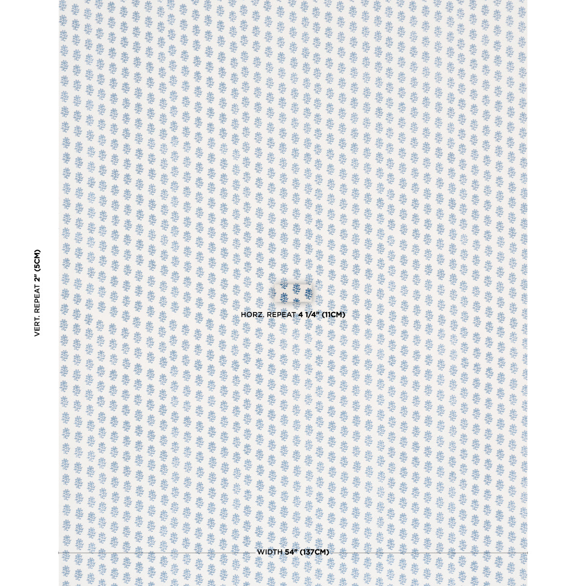 Purchase 183330 | Iksha Hand-Block Print, Indigo - Schumacher Fabric