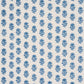 Purchase 183330 | Iksha Hand-Block Print, Indigo - Schumacher Fabric