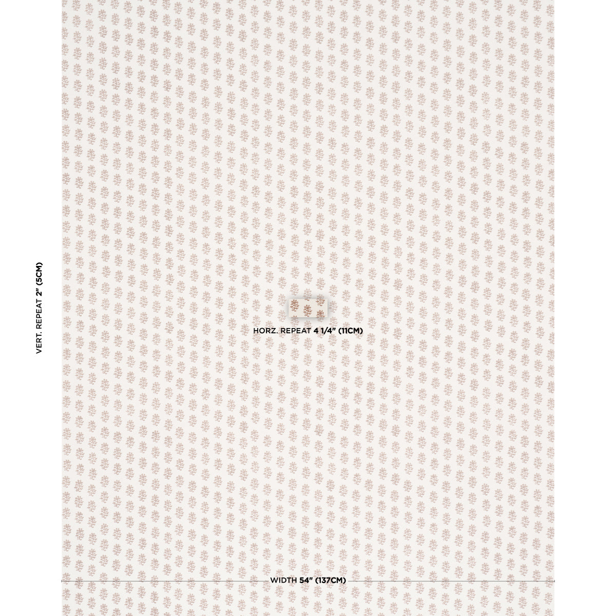 Purchase 183331 | Iksha Hand-Block Print, Chestnut - Schumacher Fabric
