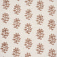 Purchase 183331 | Iksha Hand-Block Print, Chestnut - Schumacher Fabric