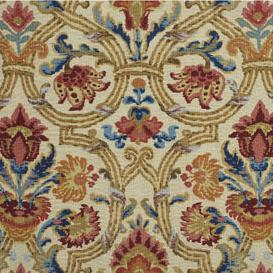 Sample 2008174.195 Ruby /Blue Multipurpose by Lee Jofa Fabric