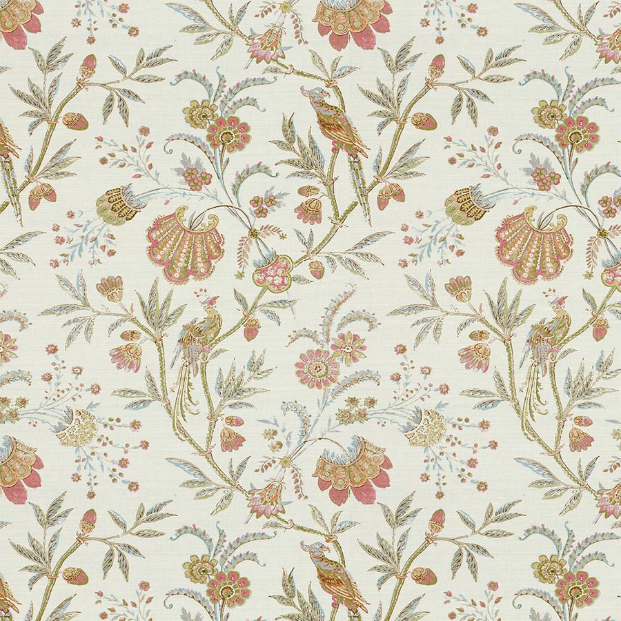 Sample 2013124.715 Pink/Aqua Multipurpose by Lee Jofa Fabric