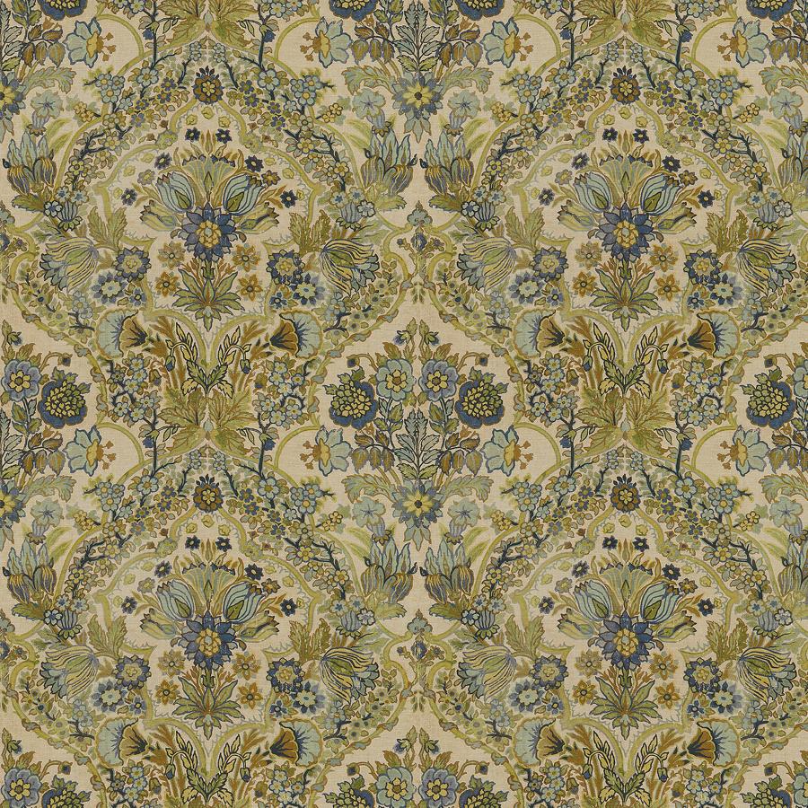 Sample 2013134.513 Blue/Green Multipurpose by Lee Jofa Fabric