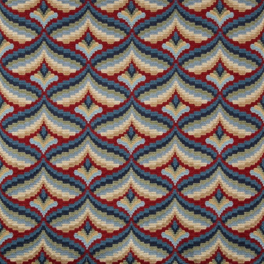 Acquire 2019106.195.0 Giles Embroidery Multi Color Flamestitch by Lee Jofa Fabric