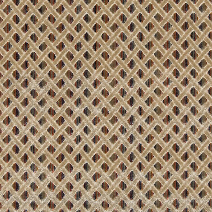 Sample 2019120.165.0 Bourne Velvet Multi Color Lee Jofa Fabric