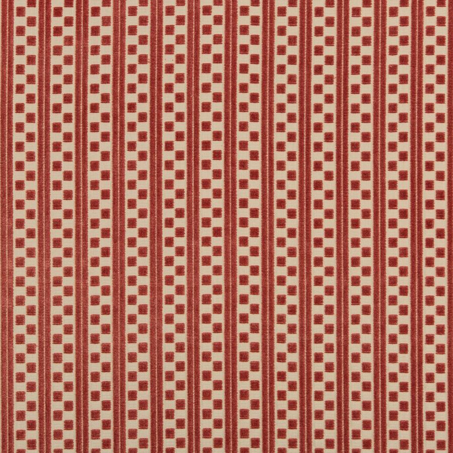 Sample 2019121.124.0 Lawrence Velvet Orange Stripes Lee Jofa Fabric