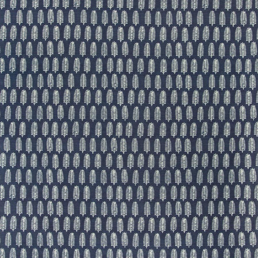 Sample 2019127.501.0 Palmier Blue Botanical Lee Jofa Fabric