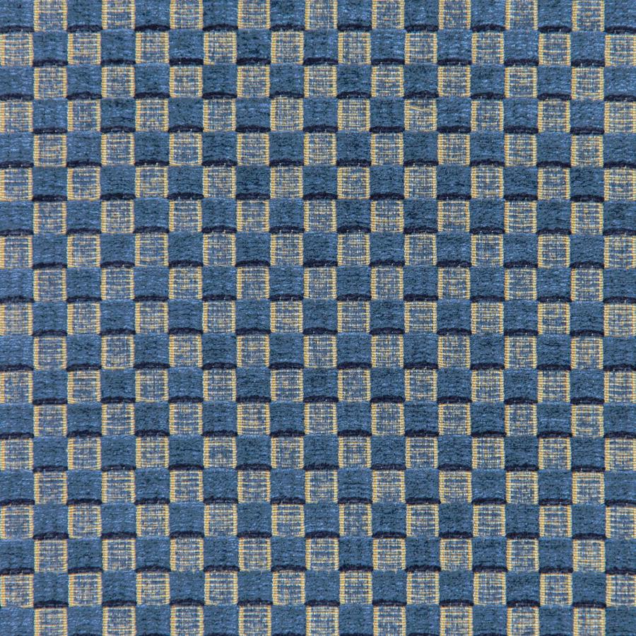 View 2020101.5.0 Allonby Weave Blue Check/Plaid by Lee Jofa Fabric