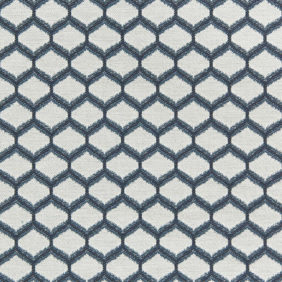 Sample 2020105.50.0 Elmley Weave Blue Small Scales Lee Jofa Fabric