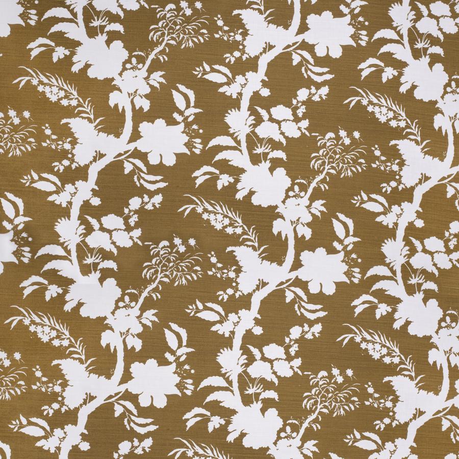 Sample 2020119.340.0 Beijing Blossom Green Botanical Lee Jofa Fabric