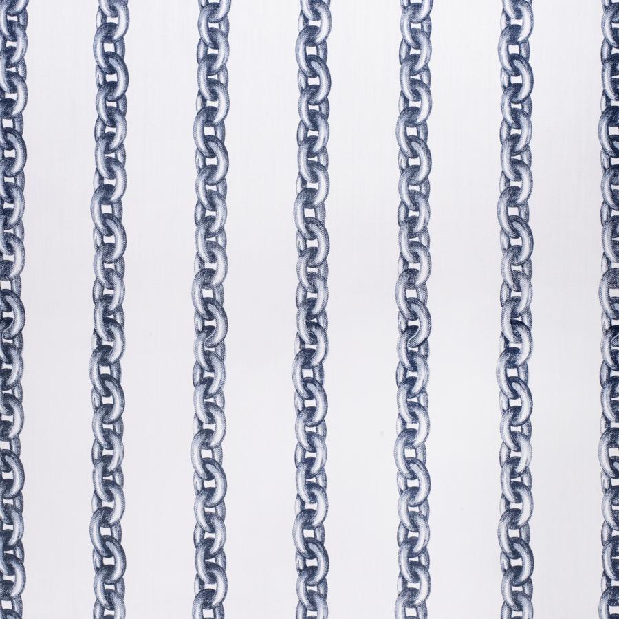 Sample 2020127.150.0 Cables Blue Modern/Contemporary Lee Jofa Fabric