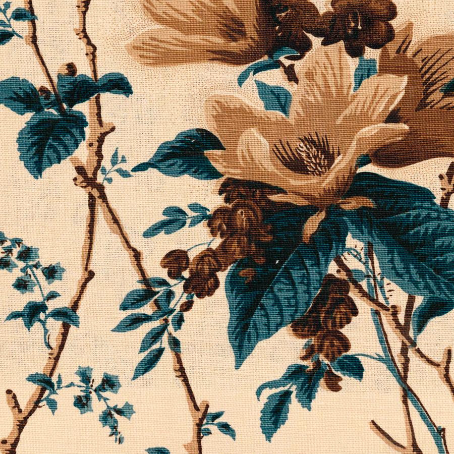 Sample 2020129.5616.0 De La Tour Multi Color Botanical Lee Jofa Fabric